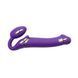 Безремінний страпон з вібрацією Strap-On-Me Vibrating Violet XL, діам. 4,7см, пульт ДК, регульований SO3827 фото 4