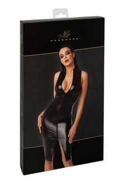 Сукня Noir Handmade F337 Powerwetlook midi dress - XXL SX2051 фото