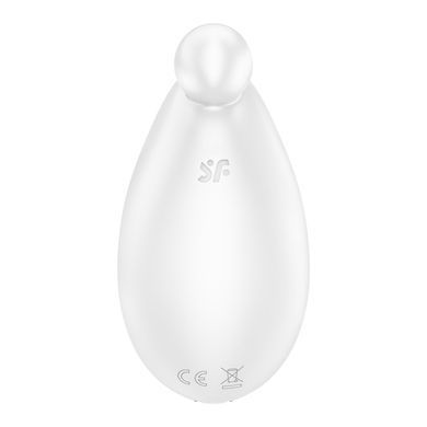 Вібратор для зовнішньої стимуляції Satisfyer Spot On 2 White, дуже потужний, гнучкий відросток SX0578 фото