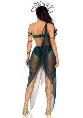 Еротичний костюм Медузи Горгони Leg Avenue Medusa Costume M, топ, спідниця, нарукавники, прикраси SO9213 фото