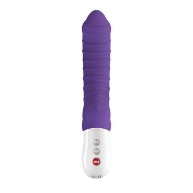 Вібратор для точки G Fun Factory TIGER violet, ребристий, підходить для анальної стимуляції SX0940 фото
