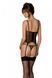 Корсет Passion MARINA CORSET, XXL/XXXL, black, з відкритими чашками SO9731 фото 2
