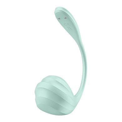 Смарт-віброяйце Satisfyer Smooth Petal Connect App Mint SX0666 фото