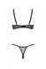 Еротичний комплект Passion MARINA SET WITH OPEN BRA, L/XL, beige, відкриті чашки SO9732 фото 4