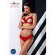 Комплект білизни Passion Exclusive CHERRY SET OpenBra XXL/XXXL red, відкритий ліф, трусики-спідничка PS25509 фото 3
