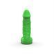 Свічка у вигляді члена Pure Bliss BIG Green 18 см SX1654 фото 2