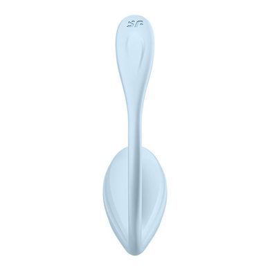 Смарт-віброяйце Satisfyer Smooth Petal Connect App Light Blue SX0667 фото