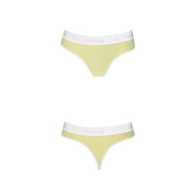 Спортивні трусики-стрінги Passion PS007 PANTIES L, yellow SO4259 фото