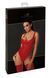 Боді Noir Handmade F352 Red powerwetlook body - L SX1975 фото 8