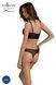 Комплект Passion DROSERA SET black, L/XL, сітка+мереживо, бюстьє та трусики танга SX0479 фото 2