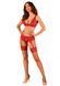 Панчохи під пояс із широким мереживом Obsessive Lacelove stockings XL/2XL SO8660 фото 4