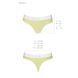Спортивні трусики-стрінги Passion PS007 PANTIES M, yellow SO4260 фото 5