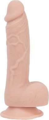 Реалістичний фалоімітатор на присосці ADDICTION &mdash; Mark 7,5&Prime; Dildo With Balls, Beige SO5583 фото