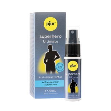 Пролонгувальний спрей pjur Superhero Ultimate Spray 20 мл, найпотужніший SX1116 фото