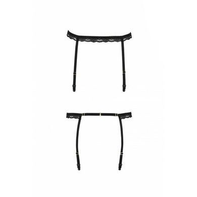 Пояс-стрепи для панчох Passion Exclusive SHELLY GARTER BELT S/M, black PS27905 фото