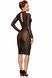 Сукня з мокрим ефектом Noir Handmade F182 Classic dress made of elastic tulle, S SX0047 фото 4