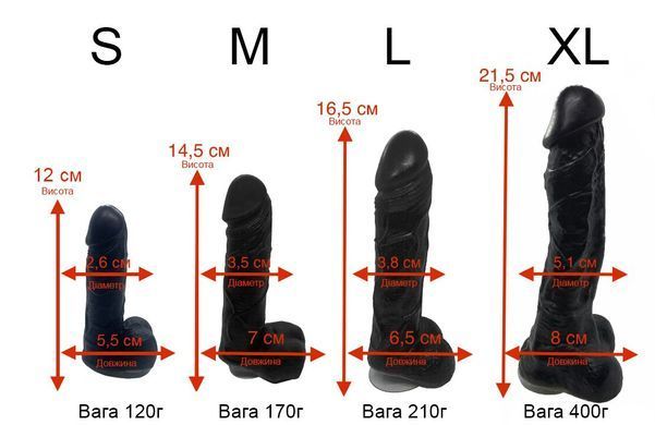 Крафтове мило-член із присоскою Чистий Кайф Black size XL, натуральне SO2762 фото