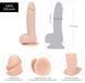 Реалістичний фалоімітатор на присосці ADDICTION &mdash; Mark 7,5&Prime; Dildo With Balls, Beige SO5583 фото 4