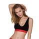 Спортивний топ на широких бретелях Passion PS003 TOP L, black SO4211 фото 1