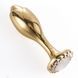 Анальна пробка LOCKINK SEVANDA Pearl Rose-shape Anal Plug SX0888 фото 1