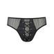 Чоловічі труси зі шнурівкою Passion 035 SLIP RICHARD S/M Black, екошкіра, сітка SO7577 фото 5