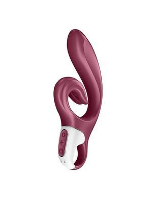 Вібратор-кролик Satisfyer Love Me Red, гнучкий, відросток з потрійним кінчиком SO7778 фото
