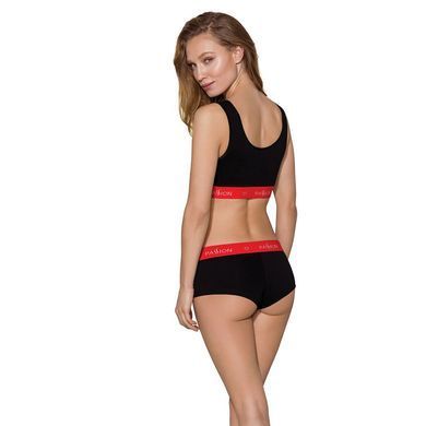Спортивний топ на широких бретелях Passion PS003 TOP M, black SO4212 фото