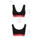 Спортивний топ на широких бретелях Passion PS003 TOP M, black SO4212 фото 6