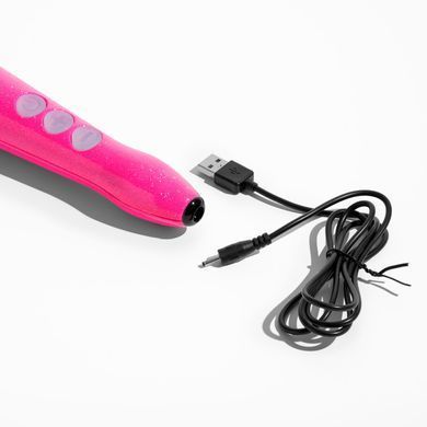 Вібромасажер DOXY Die Cast 3R Hot Pink, дуже потужний, перезаряджуваний, металевий корпус SX2460 фото