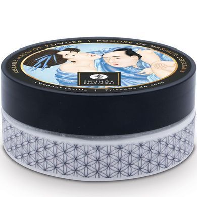 Смачна пудра для оральних пестощів Shunga Body Powder Coconut Thrills, 75 г, аромат кокоса SX0591 фото
