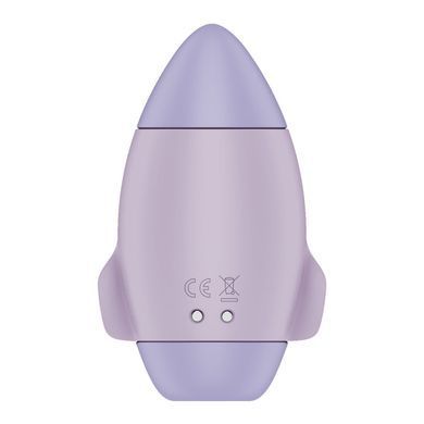 Вакуумний стимулятор з вібрацією Satisfyer Mission Control Violet, 2 незалежні мотори SO8970 фото
