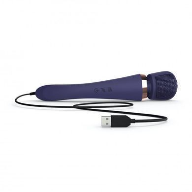 Вібромасажер з силіконовою щіточкою Love to Love Brush Crush &ndash; Midnight Indigo SO5533 фото