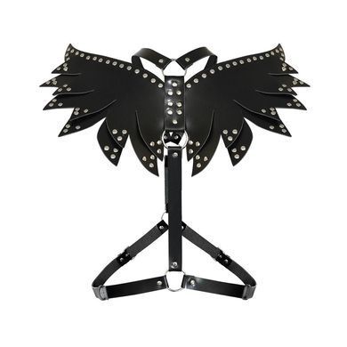 Жіноча портупея Art of Sex - Wings чорна L-2XL, екошкіра SX2250 фото