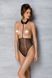 Еротичне боді Passion TRISHA BODY, S/M, black, з відкритими чашками SO9742 фото 6