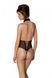 Еротичне боді Passion TRISHA BODY, S/M, black, з відкритими чашками SO9742 фото 2