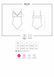 Мереживне боді з доступом Obsessive 818-TED-1 teddy XS/S, чорне SO9020 фото 7