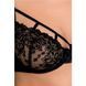 Комплект білизни Passion Exclusive HAYA SET S/M, black, стрінги, ліф, пояс для панчіх PS22940 фото 5