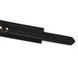 Нашийник з повідцем Liebe Seele Black Organosilicon Collar with Leash, екошкіра SO9484 фото 5