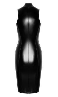 Сукня Noir Handmade F337 Powerwetlook midi dress - L SX2047 фото