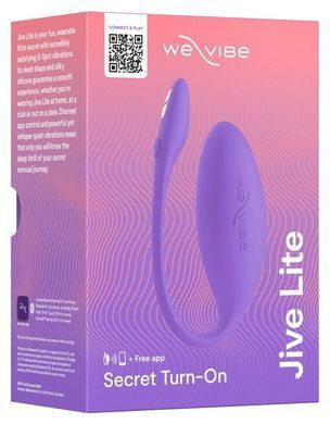 Смарт-віброяйце We-Vibe Jive Lite Purple, невеликий розмір SX2149 фото