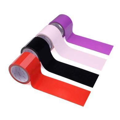 Скотч для бондажу LOCKINK SEVANDA Electrostatic Tape, чорна, 16 м SX0890 фото
