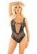 Боді Leg Avenue Rhinestone Net and Lace Bodysuit One Size, Black SX1753 фото 1