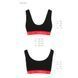 Спортивний топ на широких бретелях Passion PS003 TOP S, black SO4213 фото 6