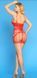 Коротка сукня-сітка JSY One Size Red Новинка SX0452 фото 2