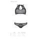 Комплект: бра, трусики з ажурним декором та відкритим кроком Passion URSULA SET XXL/XXXL, black SO5843 фото 5