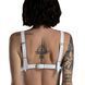 Ліф з натуральної шкіри Feral Feelings - Bikini Top White SO9421 фото 3