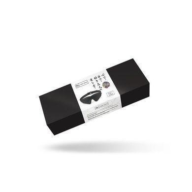 Маска на очі Liebe Seele Boudoir Amor Blindfold Black SX1666 фото
