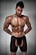 Розпродаж!!! Чоловічі трусики-шорти Passion 012 THONG black L/XL PSM0121 фото 1