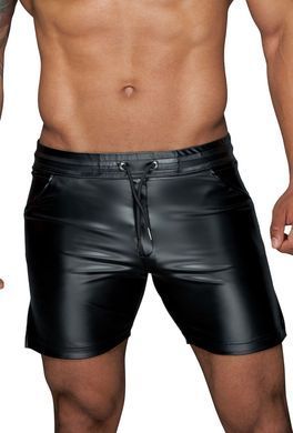 Чоловічі шорти з мокрим ефектом Noir Handmade H061 Powerwetlook shorts, XXL SX0107 фото