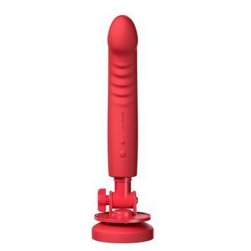 Смарт-міні секс-машина Lovense Mission 2 Vibrating suction cup dildo, 6500 вібрацій/хв, Touch Sense SX1306 фото